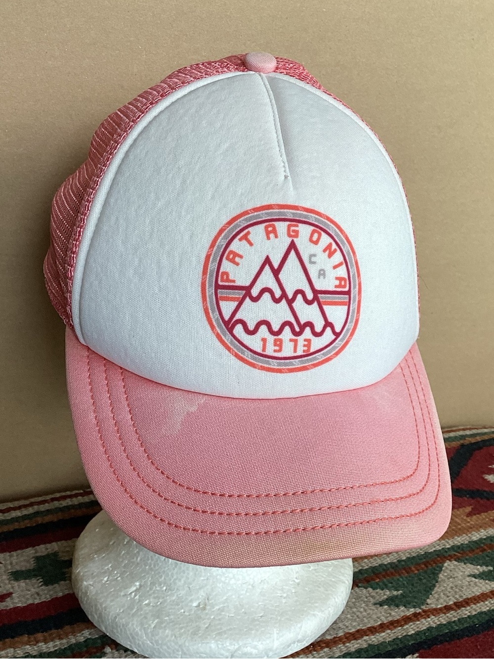 Patagonia Women’s summit mountain foam mesh Trucker SnapBack Hat